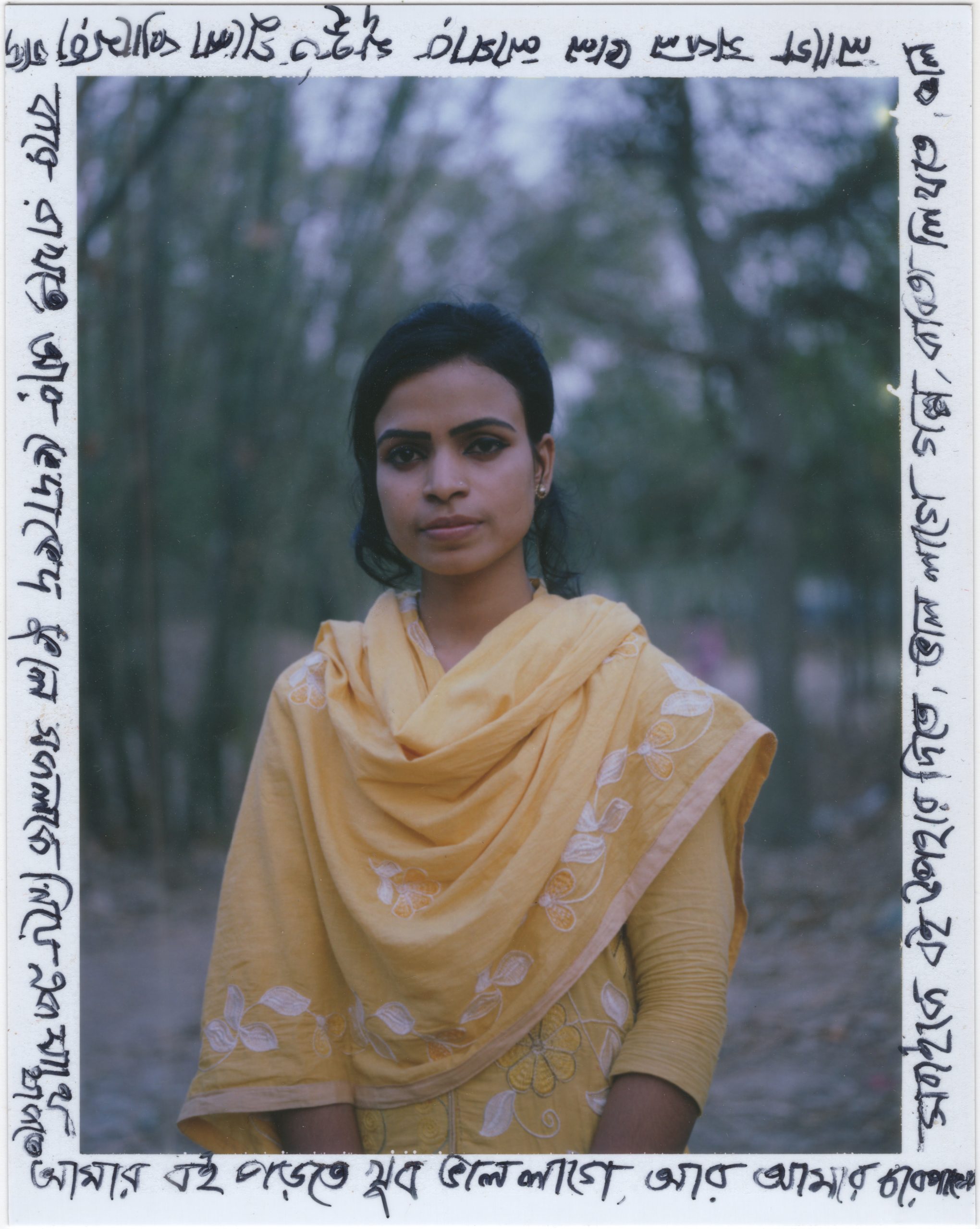 Brotee Polaroid — Shahanara. Rajshahi, 2019. Photo: Tom Bradley.